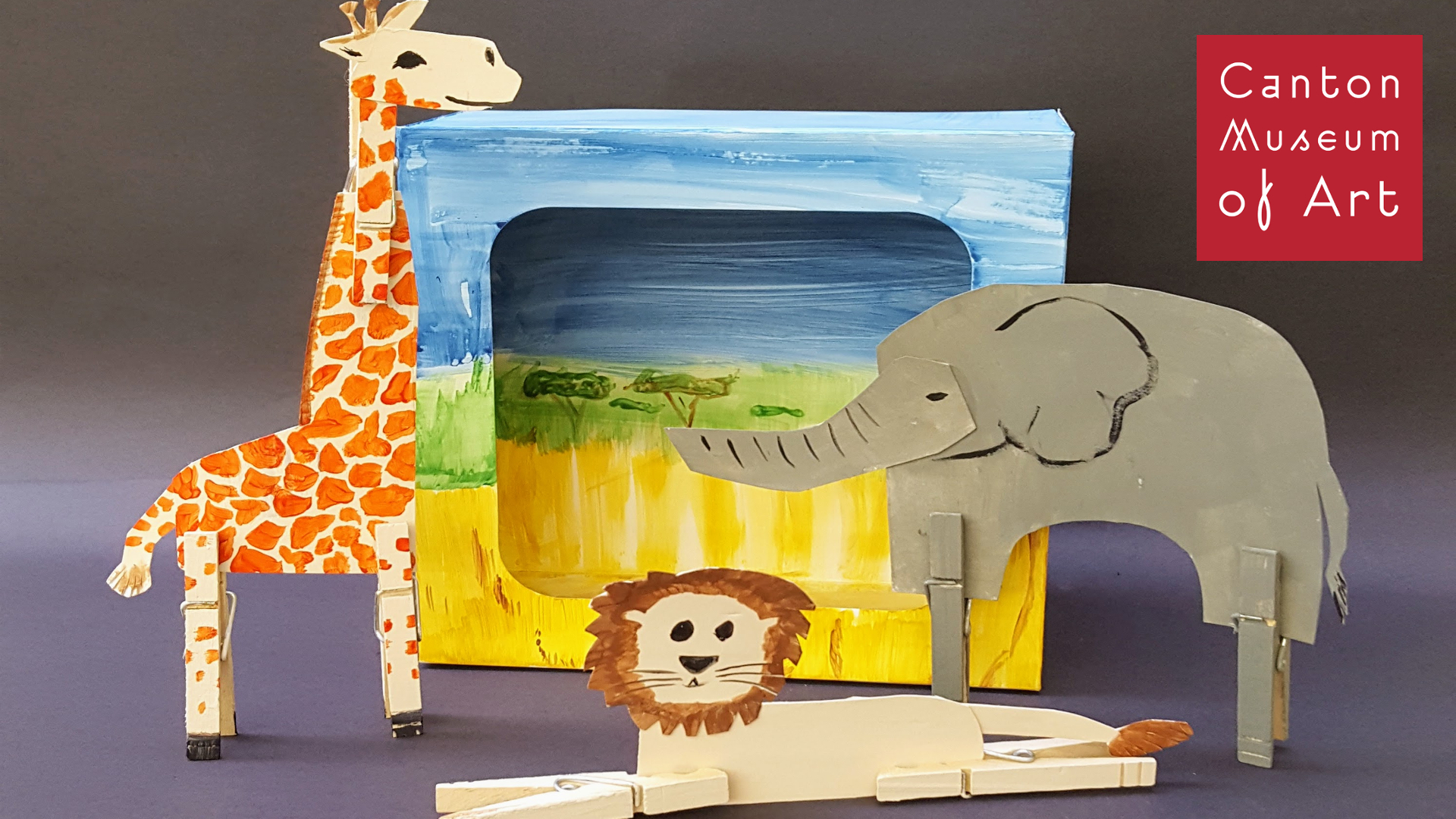 Wild Animals Diorama Canton Museum of Art